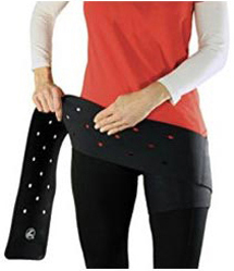Cramer GH2 Groin Support Strap - Compression Wrap For Hip, Groin & Hamstring Injuries, Size Large Black